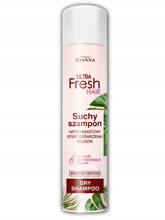 suchy szampon do brązowych 200 ml