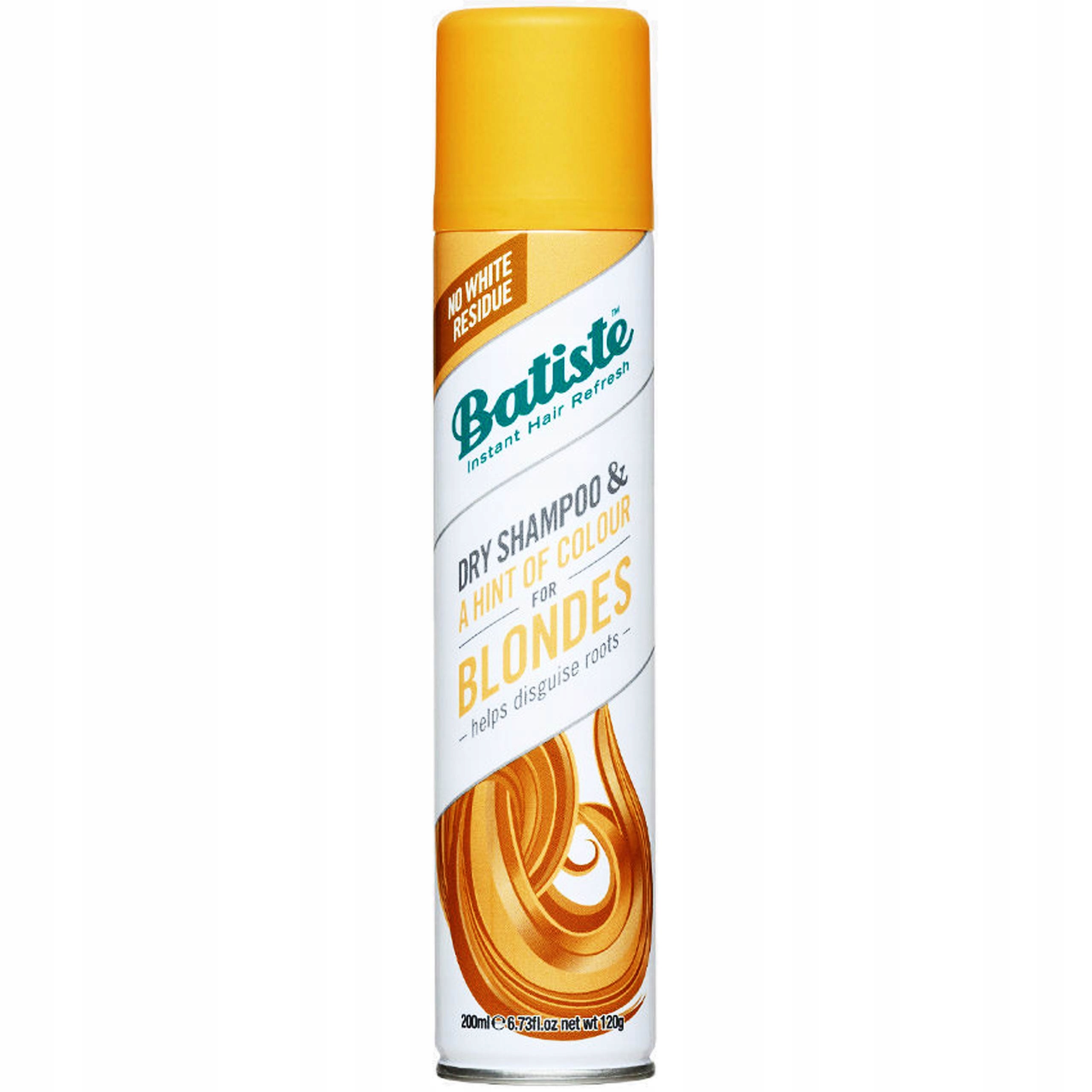 batiste szampon suchy 200ml barebatiste brilliant blonde