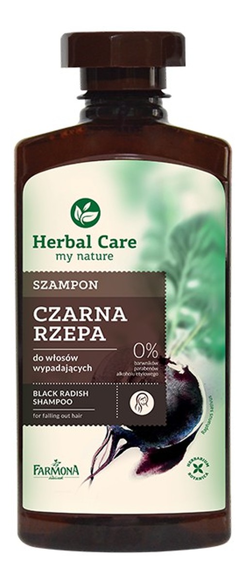 herbal care szampon czarna rzepa sklad