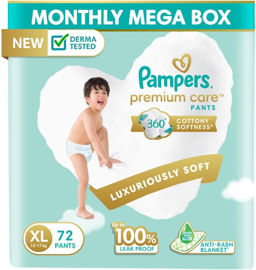 pampers premium care monthly pack