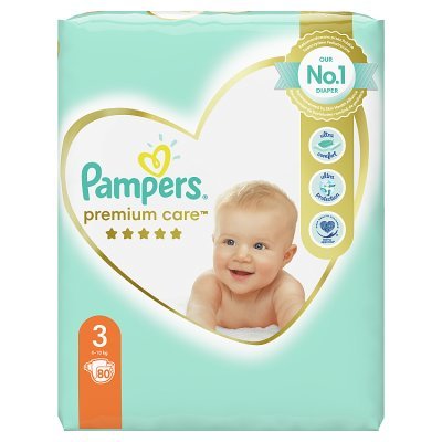 pampers new baby 3 80 sztuk cena