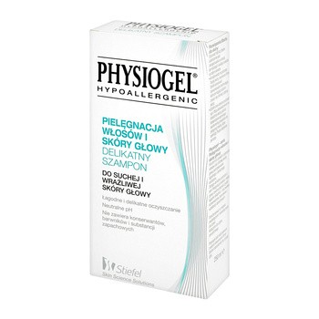 physiogel szampon delikatny do suchej i wrażliwej skóry głowy 250ml