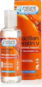 natural world brazilian keratin olejek do włosów z keratyną