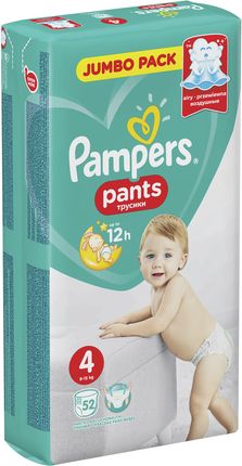 pampers pants 4 52 szt