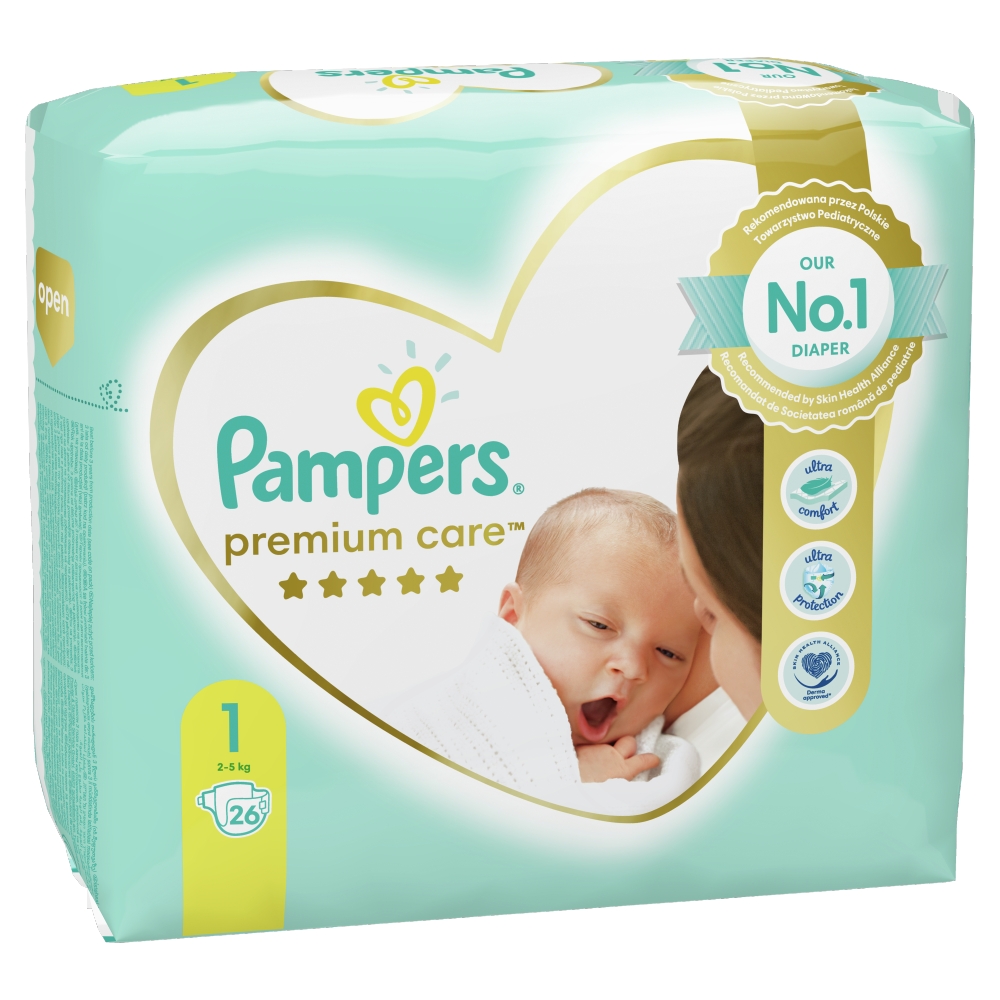 pampers poczatkowe