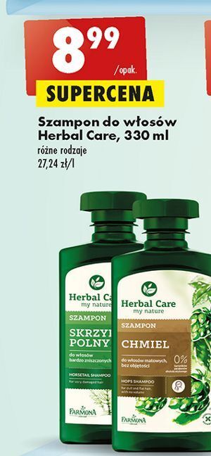 farmona herbal care odżywka do włosów skrzyp polny biedronka