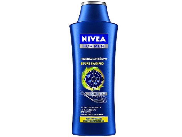 nivea men pure szampon przeciwłupieżowy