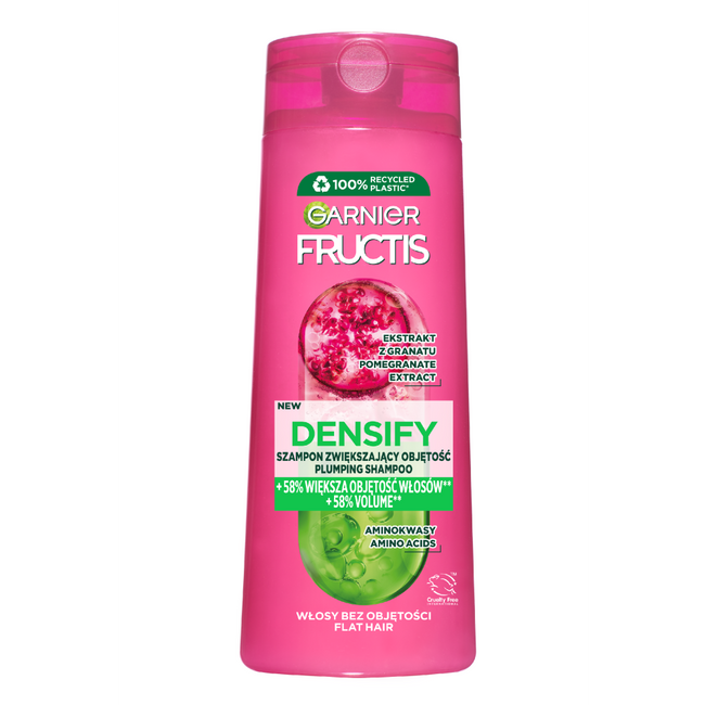 garnier fructis szampon bez silikonu