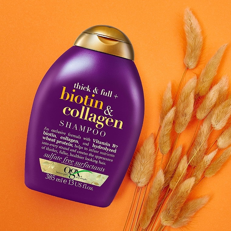 organix biotin collagen szampon do włosów z biotyną i kolagenem