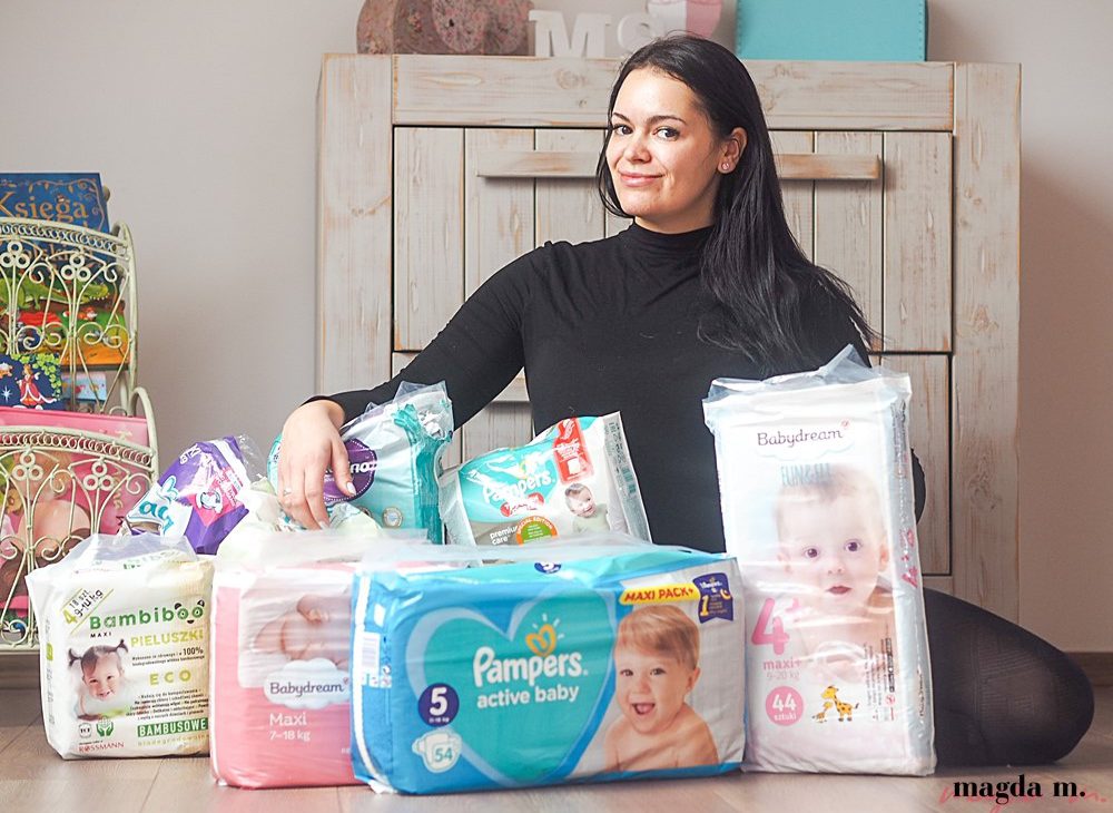 tabelka porównanie pieluszek pampers