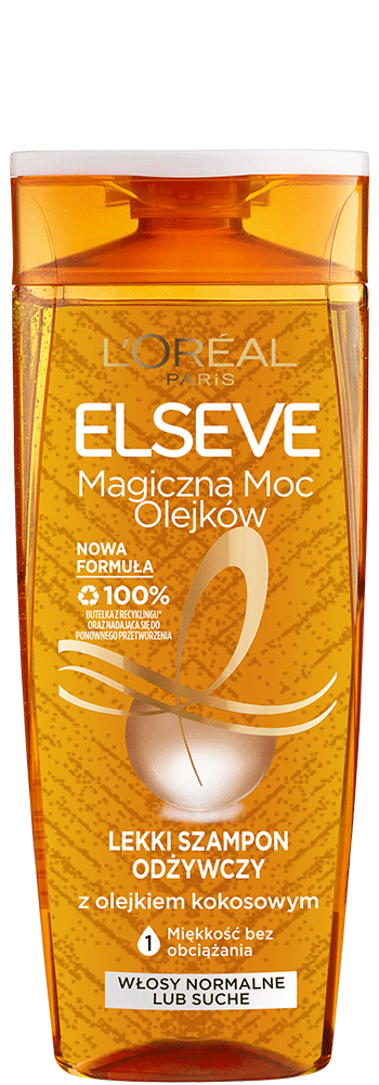 tluste włosy po szampon elseve magiczna moc olejkow