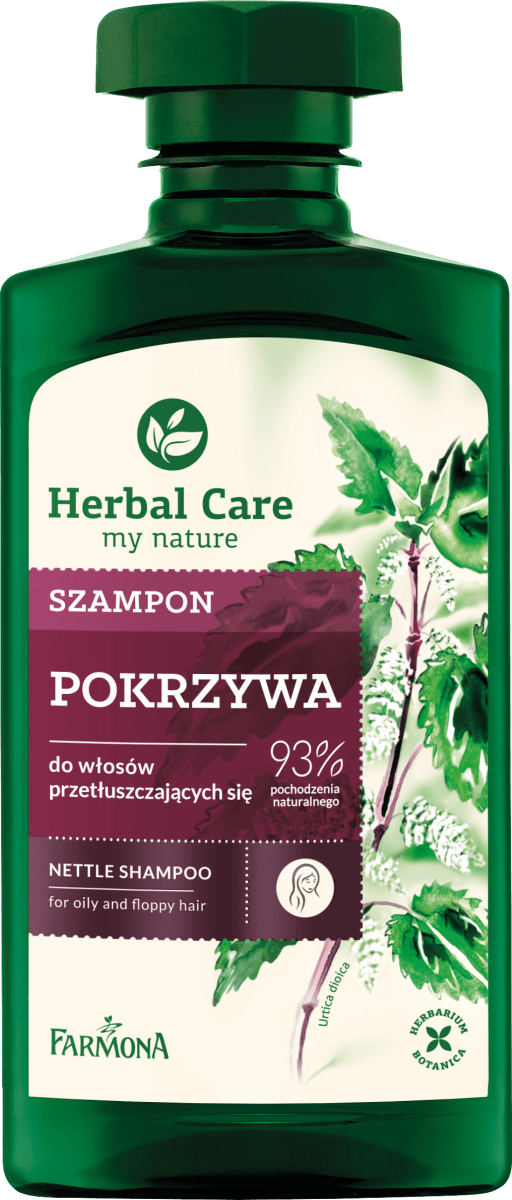 farmona herbal care szampon pokrzywa do włosów przetłuszczających się