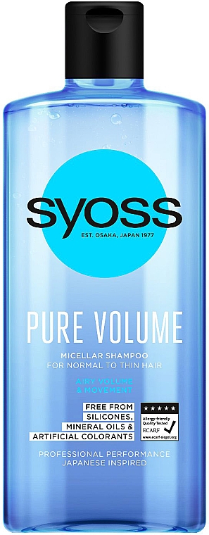 syoss pure szampon