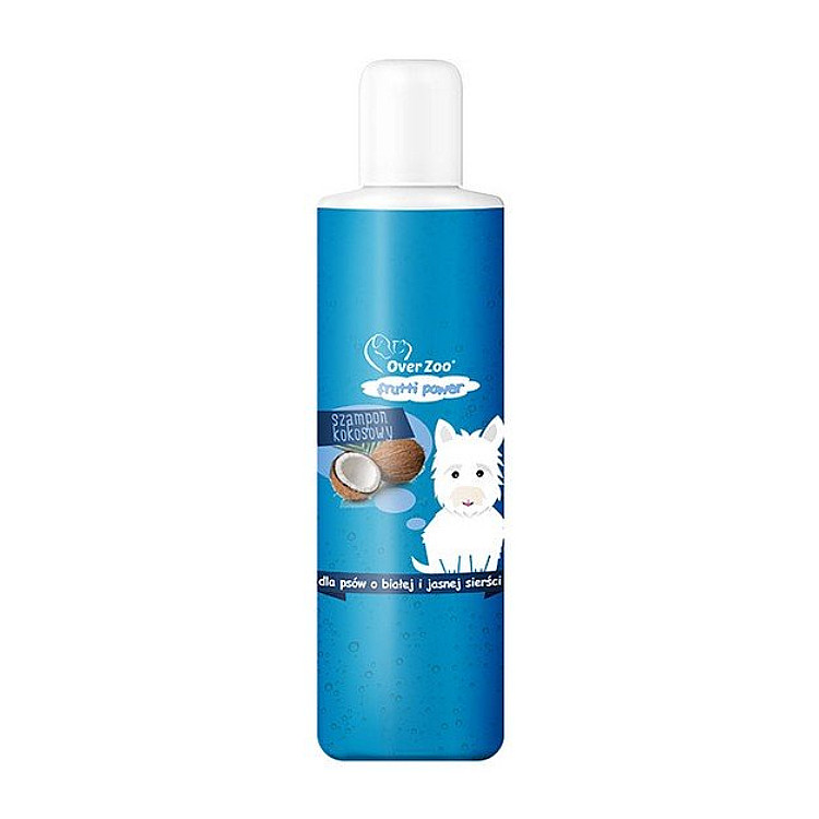 szampon dla psów o zapachu kokosowym