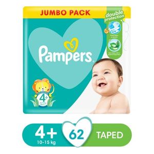 pampers 4 active baby dry 62