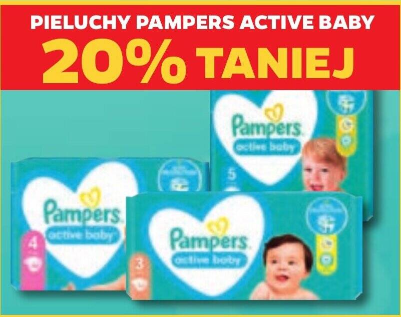 netto pieluchy pampers