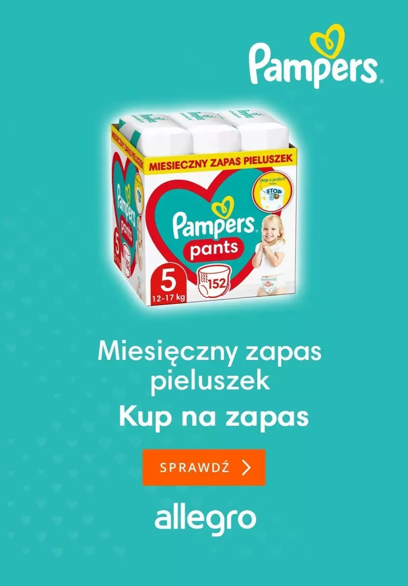 wygraj roczny zapas pieluszek pampers 2019