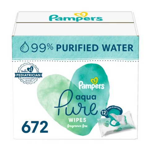 pampers pure water wipes allegro