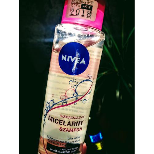 nivea szampon micelarny lilia