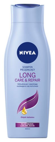 nivea long repair szampon