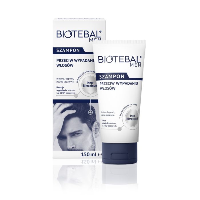 biotebal men szampon 150ml przeciw wypadaniu włos