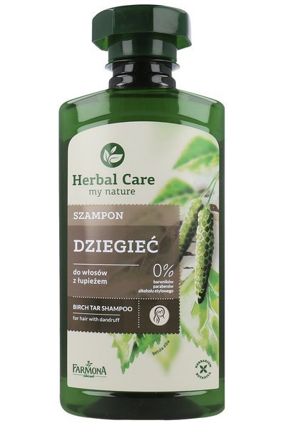 farmona herbal care szampon dziegieć do włosów z łupieżem