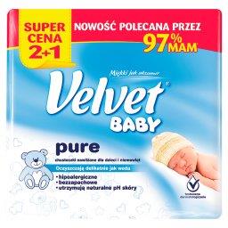 chusteczki nawilżane velvet bezzapachowe