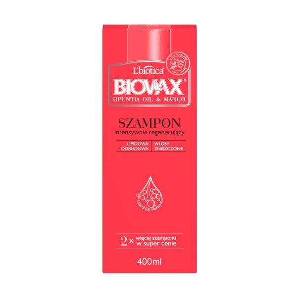 skłąd biovax szampon opuncja i mango 200ml