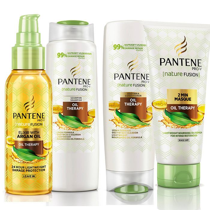 pantene szampon z olejkiem arganowy