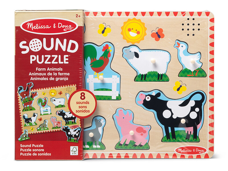 Puzzle dźwiękowe Melissa Doug 10726