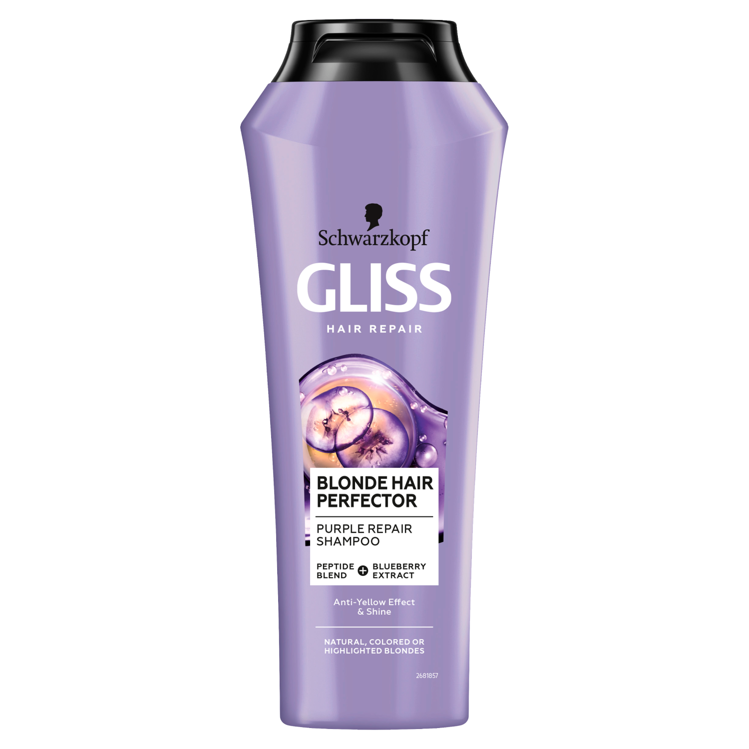 szampon fioletowy do włosów nadający platynowy odcień hebe