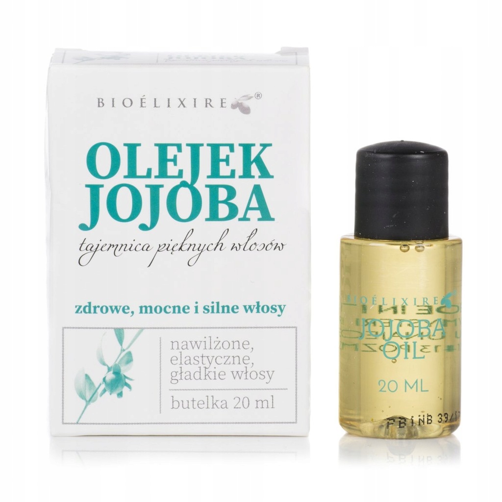 olejek jojoba do włosów bioelixire