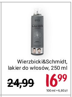 wierzbicki & schmidt lakier do włosów