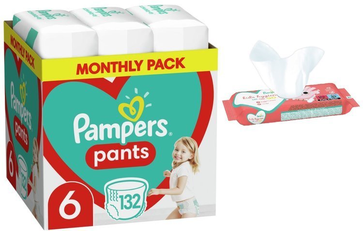 zapas na miesiac pampers 6