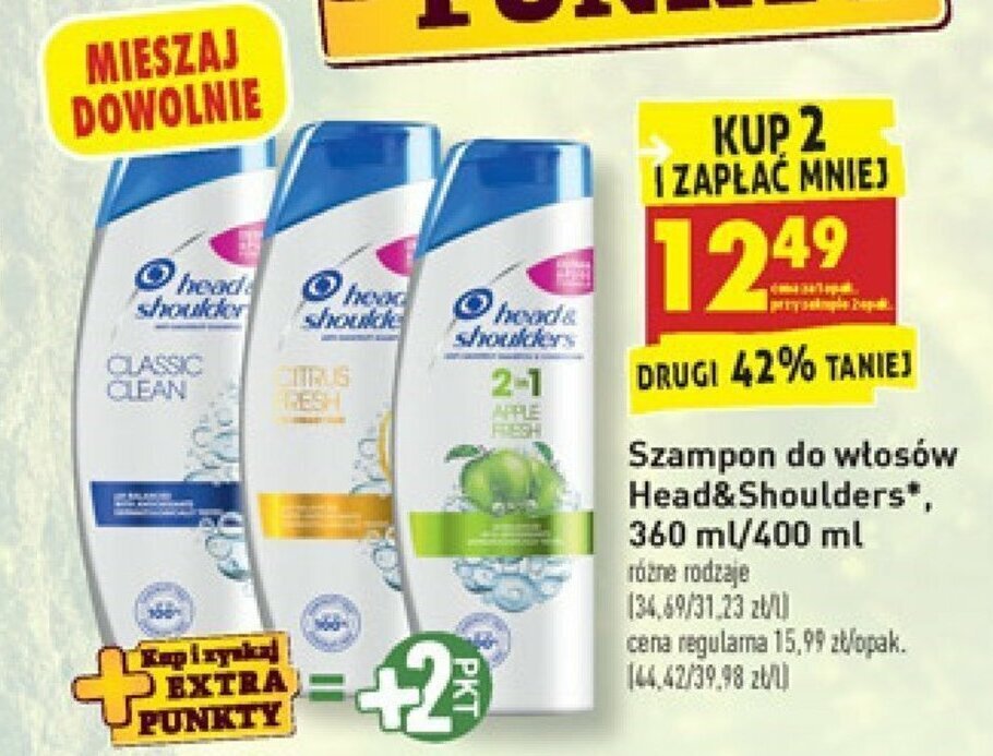 promocja na szampon head and shoulders