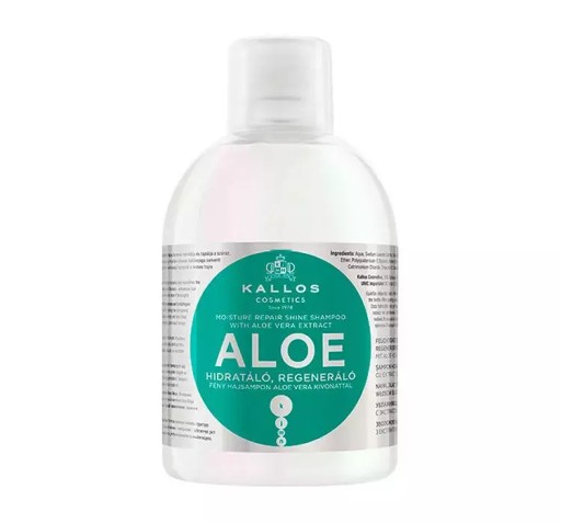 kallos kjmn szampon aloe aloesowy nawilżający regenerujący 1000 ml nowość