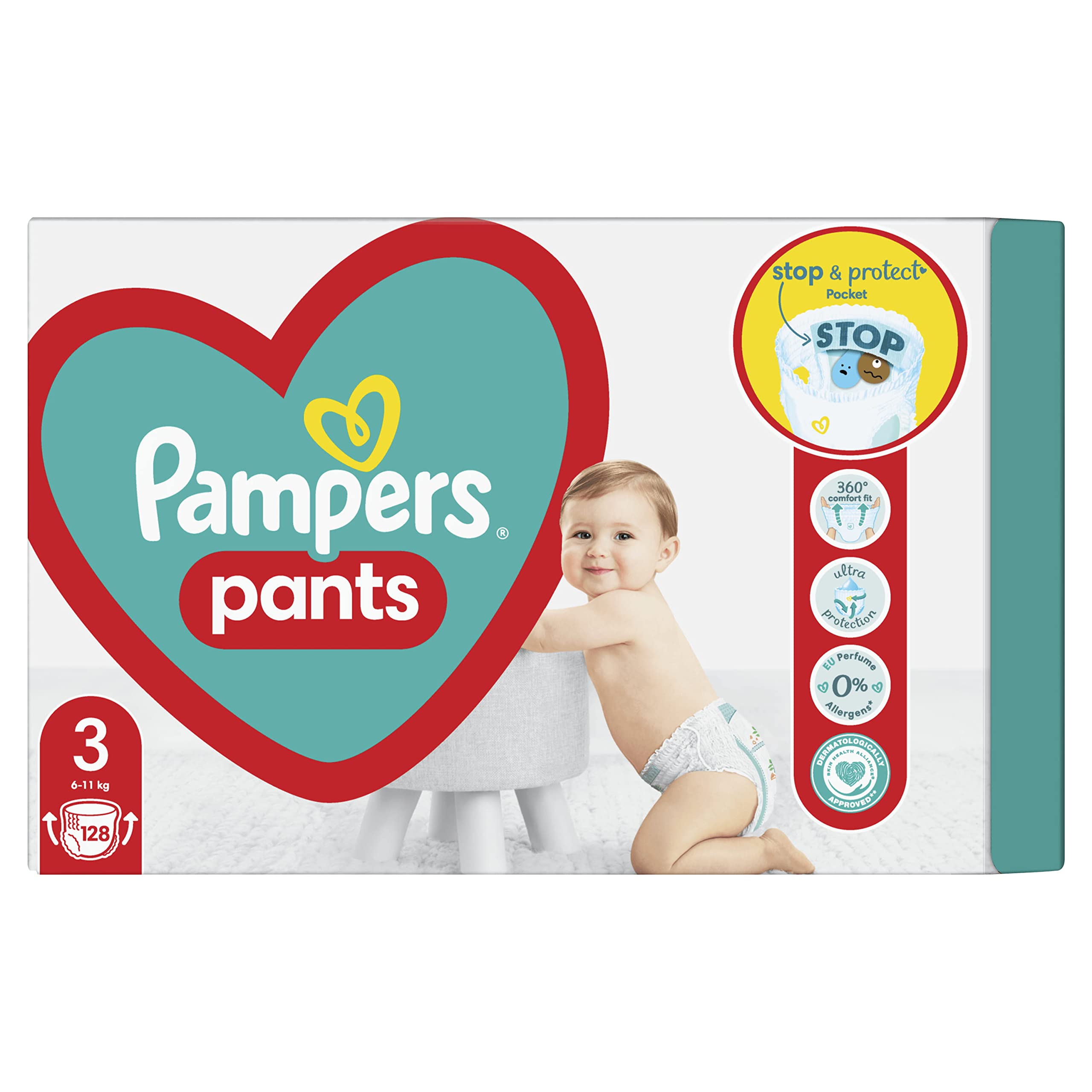 pampers pants tasiemka z tylu