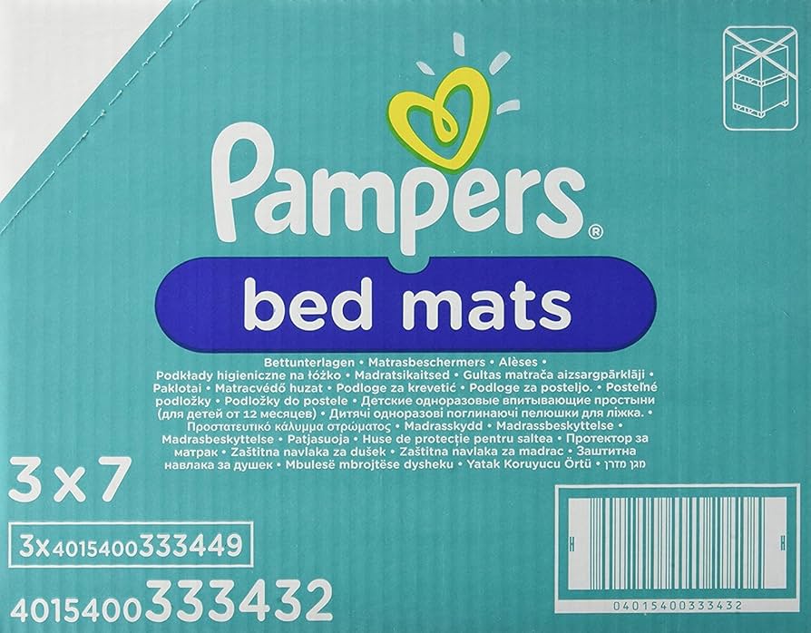 pampers na łóżko