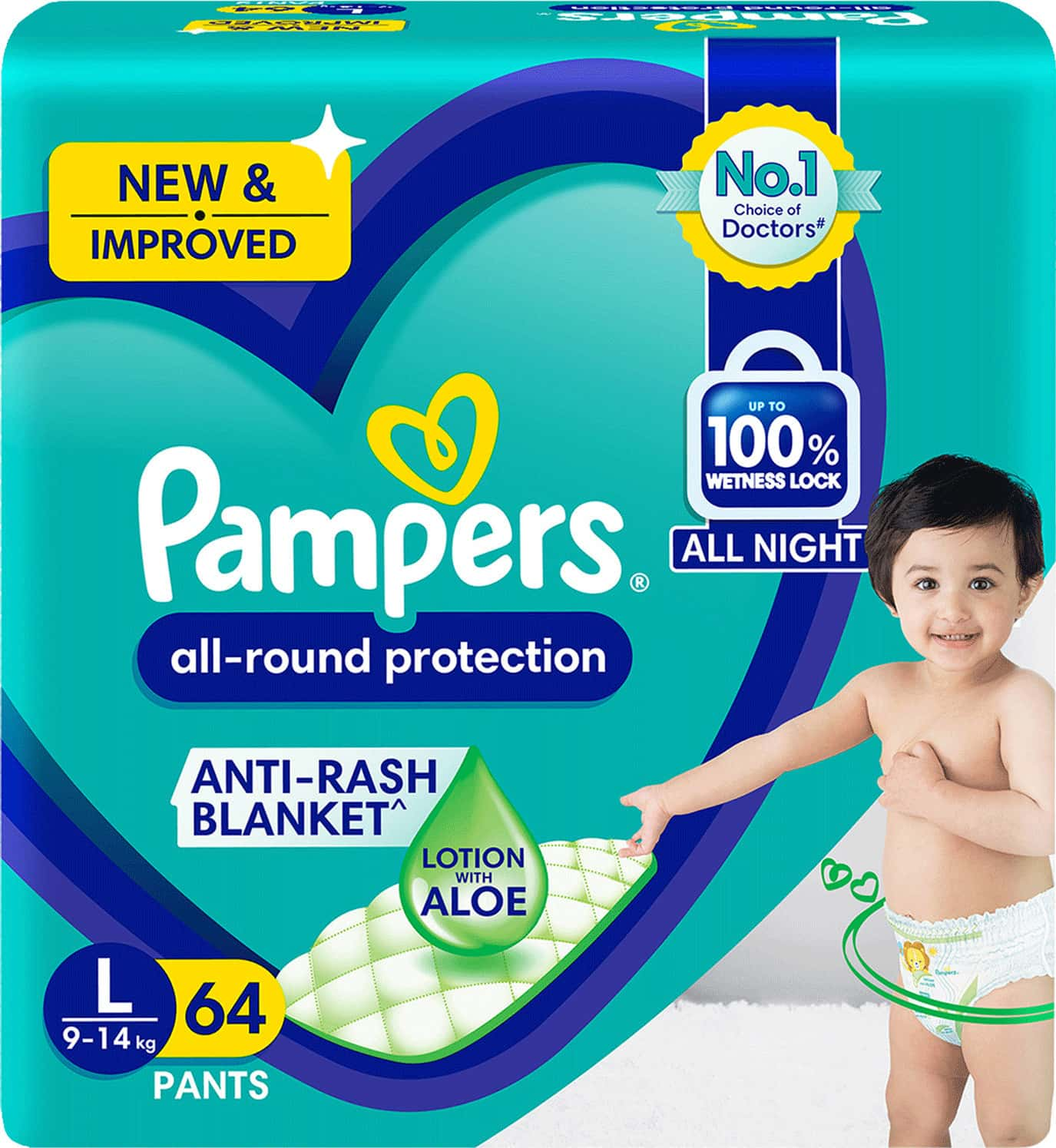 pampers aloes