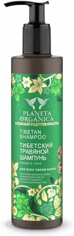 planeta organica szampon do włosów tybetański ziołowy objętość i siła
