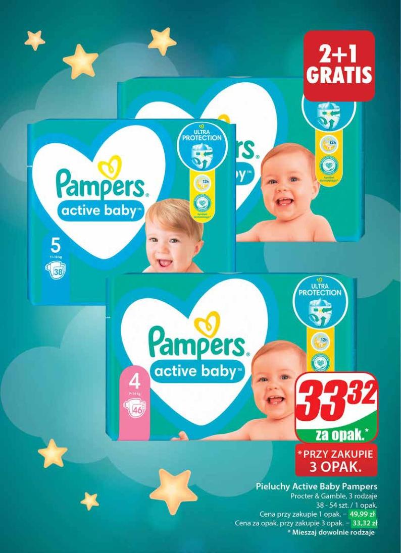 gazetka dino pampers