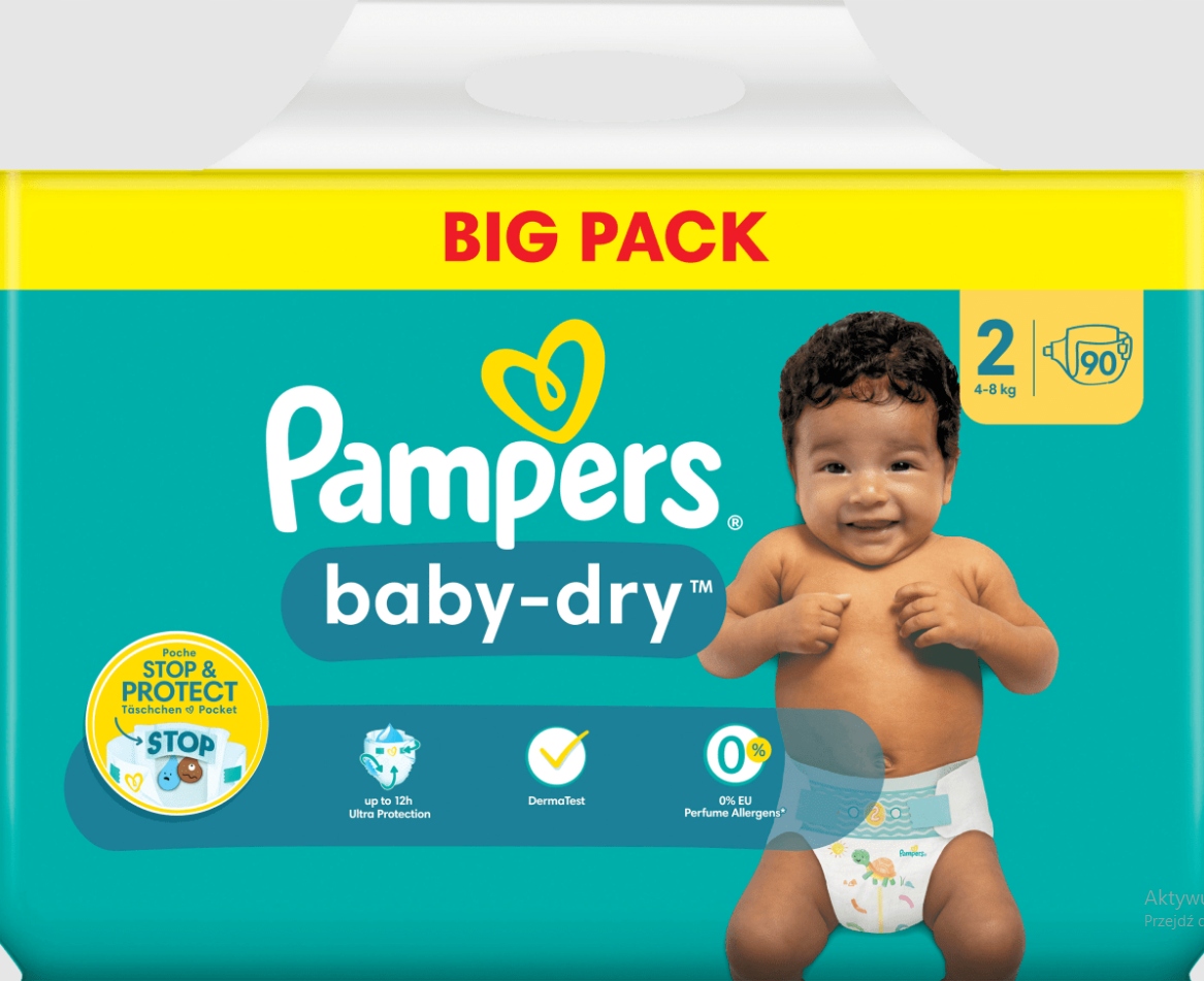 pampersy pampers baby dry 2