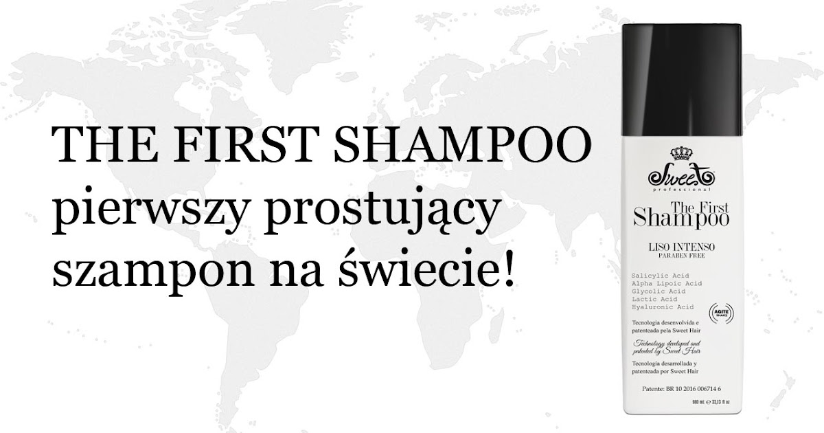the first szampon prostujący włosy