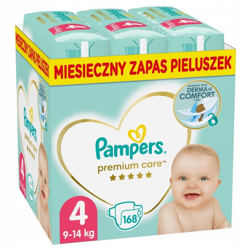 pampers pieluszki dla dzieci 4