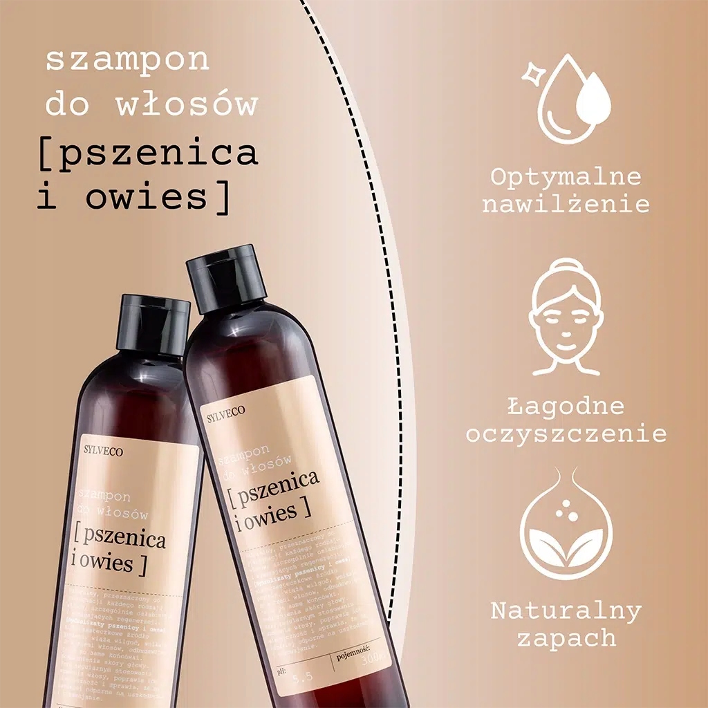 sylveco odbudowujący szampon pszeniczno-owsiany 300 ml opinie