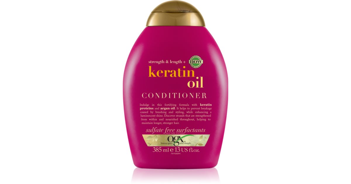 organix keratin oil odżywka do włosów keratyna