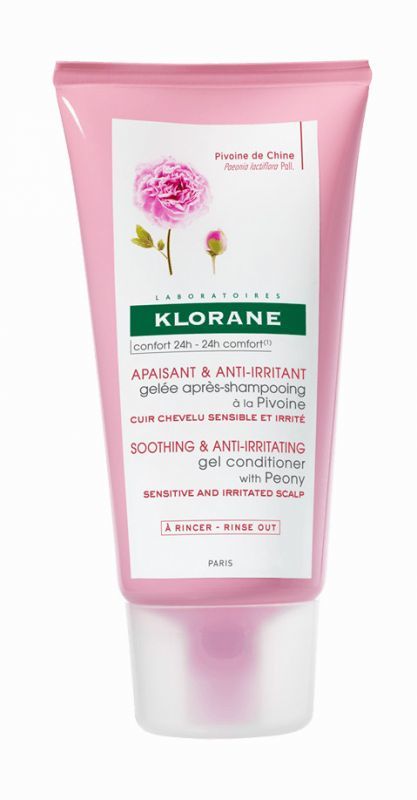 łagodzący szampon na bazie piwonii klorane