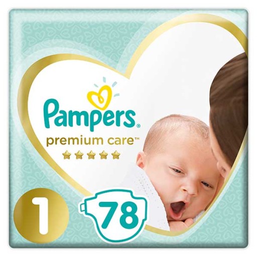 pieluchy pampers 1 mega paka