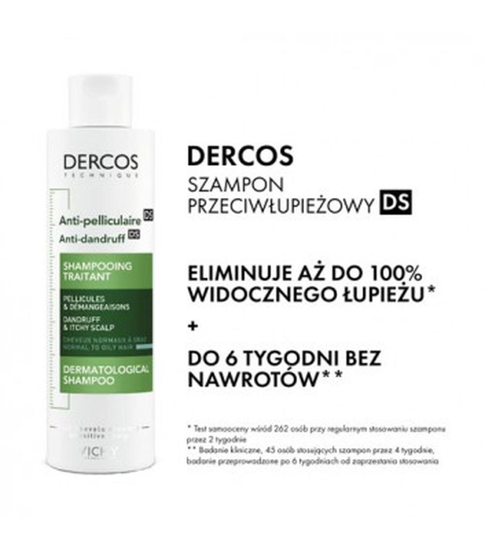 vichy dercos szampon przeciwłupieżowy 400