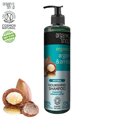 organic shop szampon argan